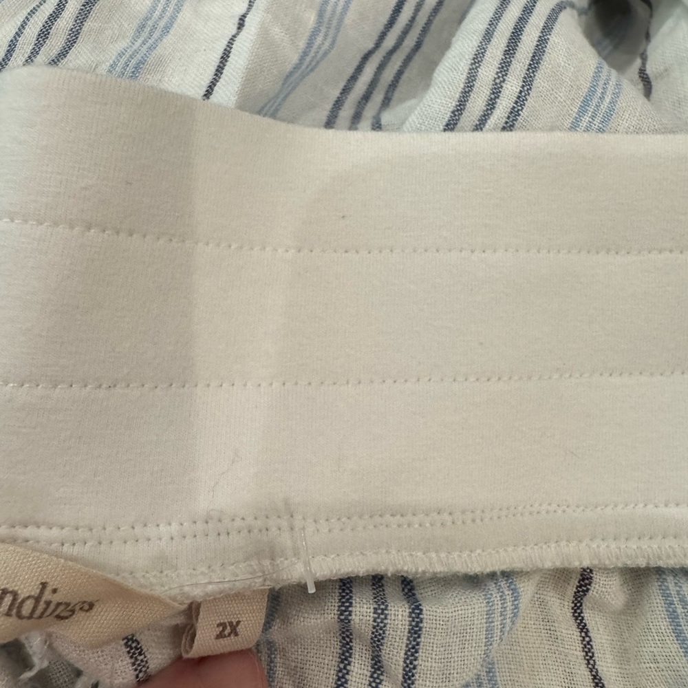 Striped Linen Pants - Picture 6 of 7